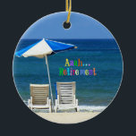 Décoration En Céramique Aaah...Retirement<br><div class="desc">Aaah... Retirement,  gotta love it,  ornament</div>