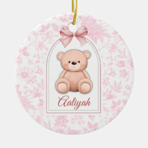 Décoration En Céramique Aaliyah Conception personnalisée d'ours en peluc