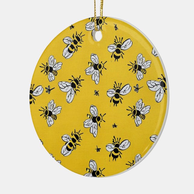 Décoration En Céramique Abeilles à miel (Gauche)