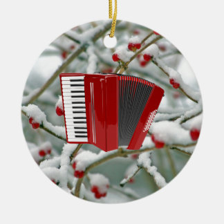 Décoration En Céramique Accordion rouge - Berries dans l'Arrière - plan de