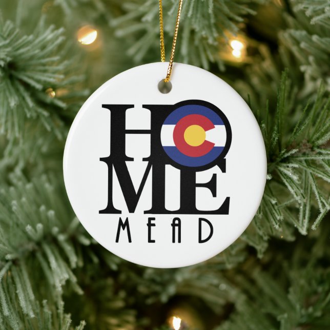 Décoration En Céramique ACCUEIL Mead Colorado  (Arbre)