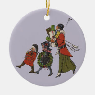 Décoration En Céramique Achats de Noël vintage en famille, plaisir garanti