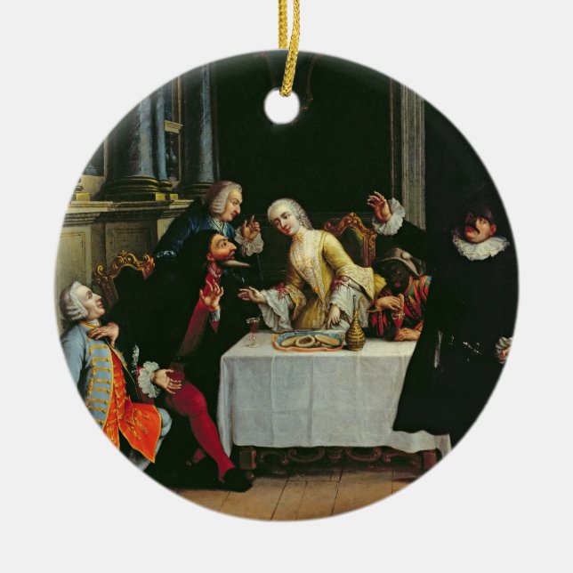 Décoration En Céramique Acteurs comiques (Devant)