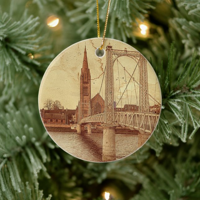 Décoration En Céramique Adorno De Cerámica Le Pont Bruyant (Inverness - (Arbre)