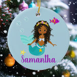 Décoration En Céramique Africain Américain Sirène Crépi Cheveux Ethnique P<br><div class="desc">Cette conception peut être personnalisée en choisissant l'option personnaliser supplémentaire. Contactez-moi à l'adresse colorflowcreations@gmail.com ou utilisez l'option conversation en haut de la page si vous souhaitez avoir cette conception sur un autre produit ou avez besoin d'aide. Voir d'autres de mes dessins ou suivez-moi à www.facebook.com/colorflowcreations,  www.instagram.com/colorflowcreations,  www.twitter.com/colorflowart et www.pinterest.com/colorflowcreations.</div>