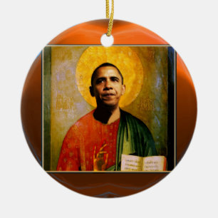 Décoration En Céramique Agate orange SANTOBAMA