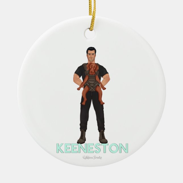 Décoration En Céramique Ahmed and Nemi  (Devant)