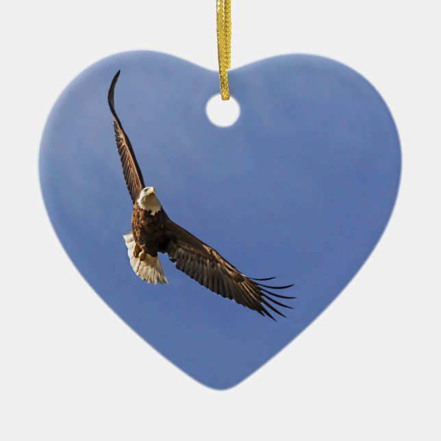 Décoration En Céramique Aigle chauve (Devant)