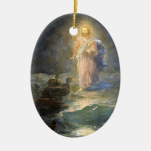 Décoration En Céramique Aivazovsky - Marche sur l'eau
