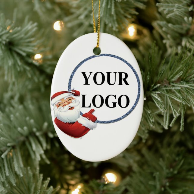 Décoration En Céramique Ajouter votre logo Noël (Arbre)