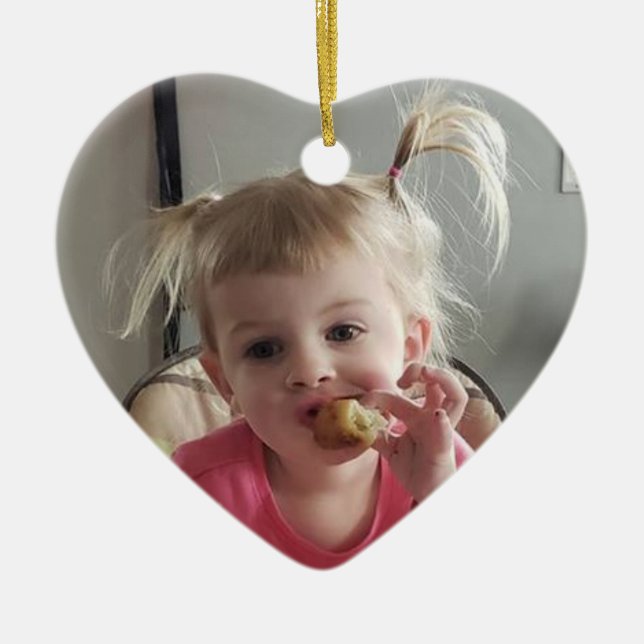 Décoration En Céramique Ajouter votre photo à cette personnalisation (Devant)