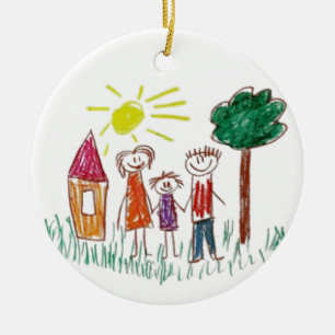 Décoration En Céramique Ajoutez le travail artistique de votre enfant à ce