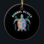 Décoration En Céramique Akumal, Mexico, Sea Turtle<br><div class="desc">This Akumal sea turtle apparel is the perfect gift for that special someone close to you. This fun vintage turtle clothing is the perfect birthday present and surprise venin.</div>