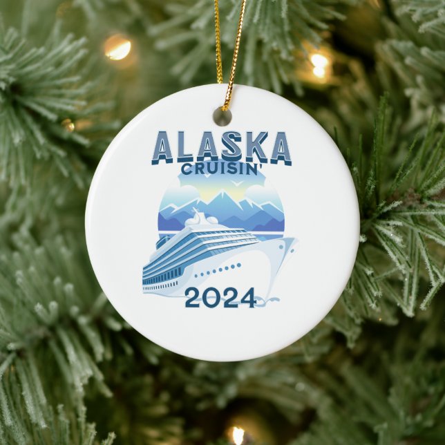 Décoration En Céramique Alaska Cruisin' 2024 (Arbre)