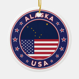 Décoration En Céramique Alaska, t-shirt Alaska, autocollant Alaska, sac Al