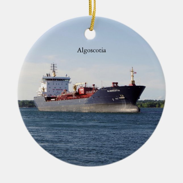 Décoration En Céramique Algoscotia ornament (Devant)