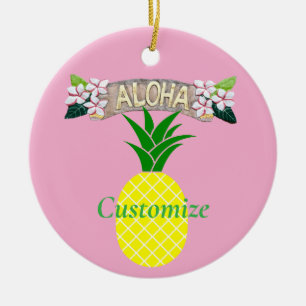 Décoration En Céramique Aloha Pineapple Thunder_Cove