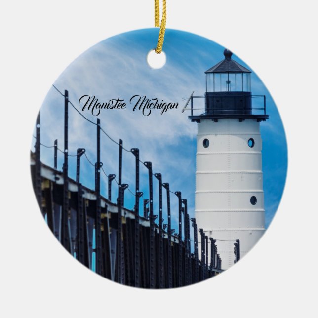 Décoration En Céramique Along Manistee (Devant)