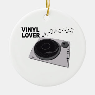 Décoration En Céramique Amant de vinyle