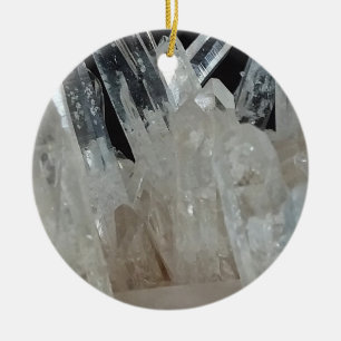 Décoration En Céramique Amas de Quartz Energie Cristalline