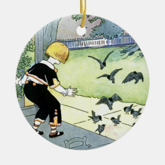 Décoration En Céramique Amis d'oiseau