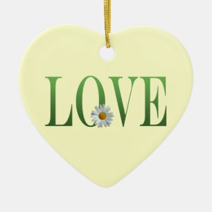 DÉCORATION EN CÉRAMIQUE AMOUR