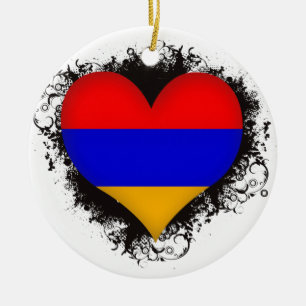 Décoration En Céramique Amour Arménie du cru I