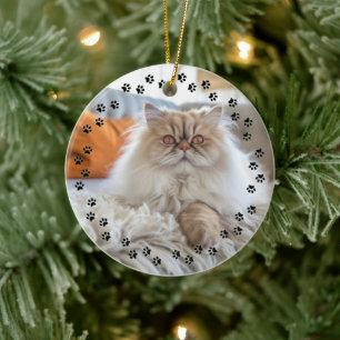 Décoration En Céramique Amour d'animal de compagnie personnalisé Votre pho