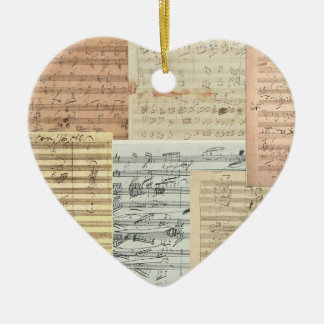 Décoration En Céramique Amour de pendentif d'ornement de Beethoven