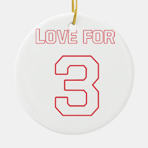 DÉCORATION EN CÉRAMIQUE AMOUR POUR 3