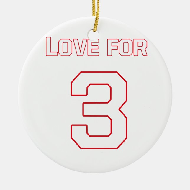 DÉCORATION EN CÉRAMIQUE AMOUR POUR 3 (Devant)