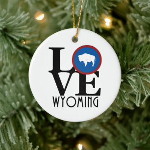 Décoration En Céramique AMOUR Wyoming