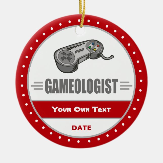 Décoration En Céramique Amusant joueur (Devant)