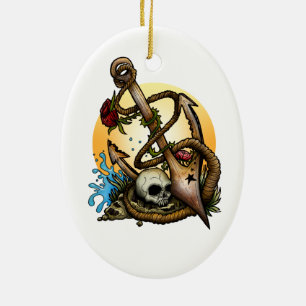 Décoration En Céramique Ancré