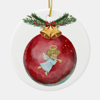 Décoration En Céramique Angel