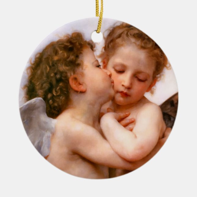 Décoration En Céramique Anges de Noël (Devant)