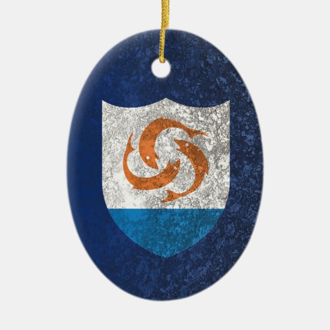 Décoration En Céramique Anguilla (Devant)