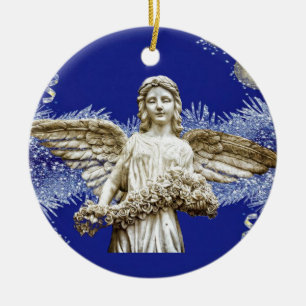 Décoration En Céramique Anneau de Noël