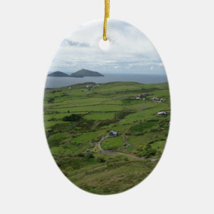 Décoration En Céramique Anneau de position d'océan irlandaise de Kerry