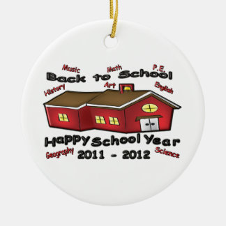 Décoration En Céramique Année scolaire heureuse