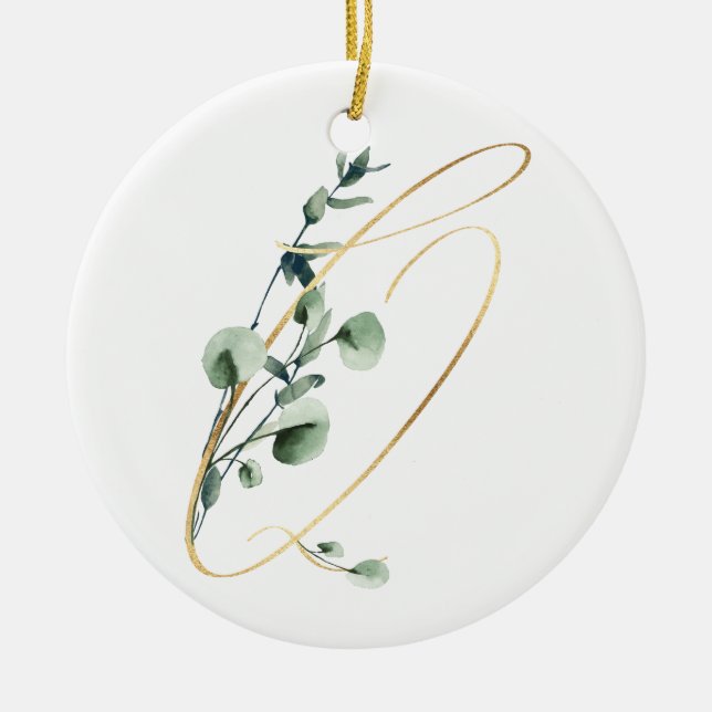 Décoration En Céramique Anniversaire des fêtes d'hiver (Devant)