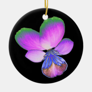 Décoration En Céramique Anniversaire personnalisé Pretty Pansy