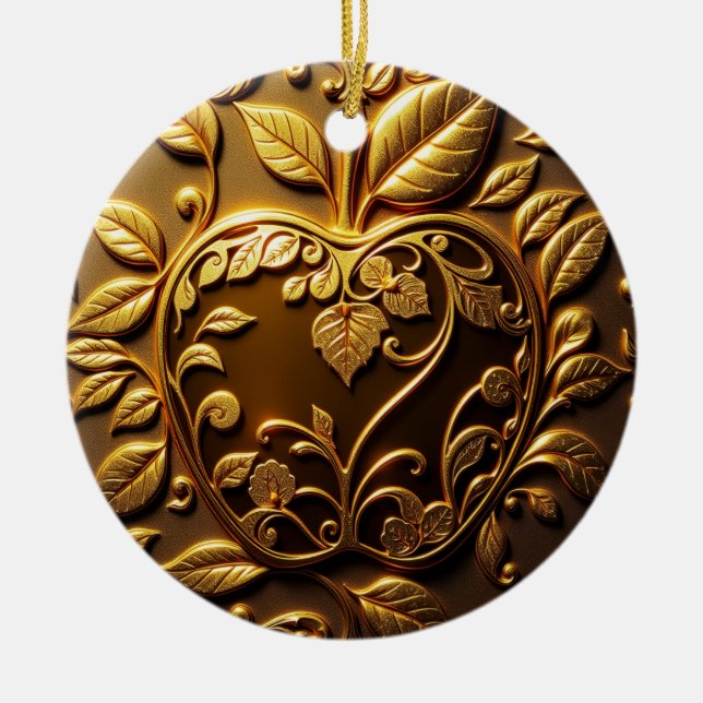 Décoration En Céramique Aplle (Devant)