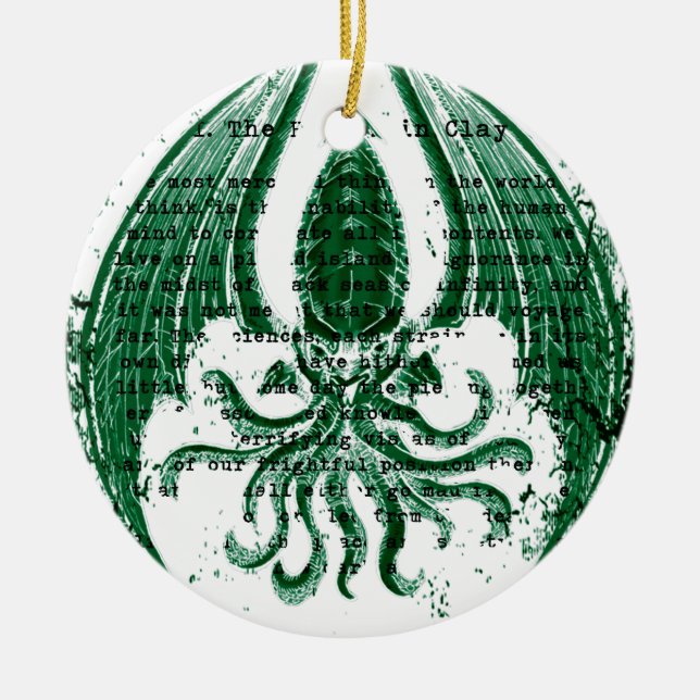 Décoration En Céramique Appel de Cthulhu (Devant)