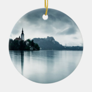 Décoration En Céramique Après la pluie au lac Bled