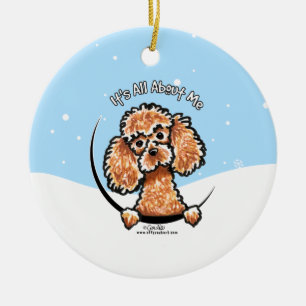 Décoration En Céramique Apricot Jouet Poodé Tout Sur Moi Noël