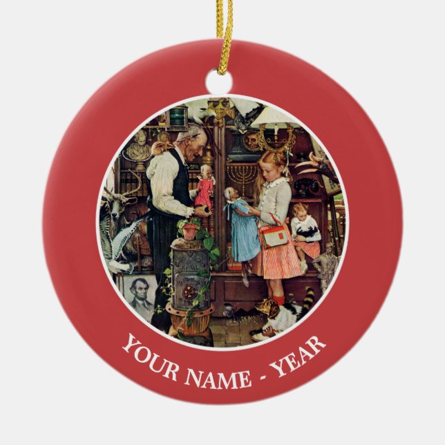 Décoration En Céramique April Fool, 1948 (Devant)