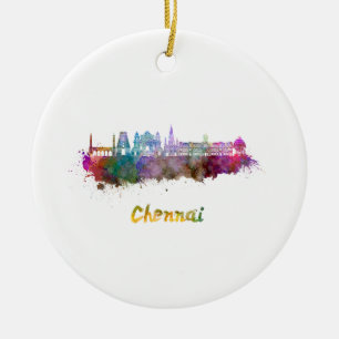 Décoration En Céramique Aquarelle de Chennai