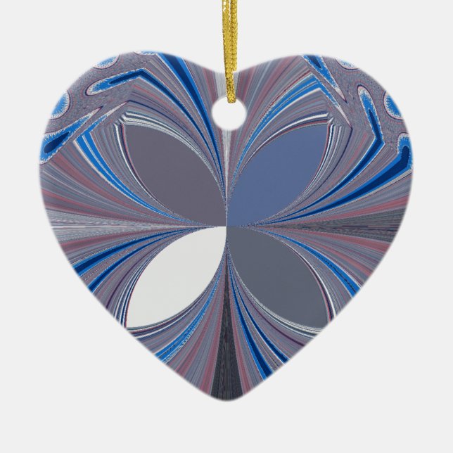 Décoration En Céramique Araignée bleue (Devant)