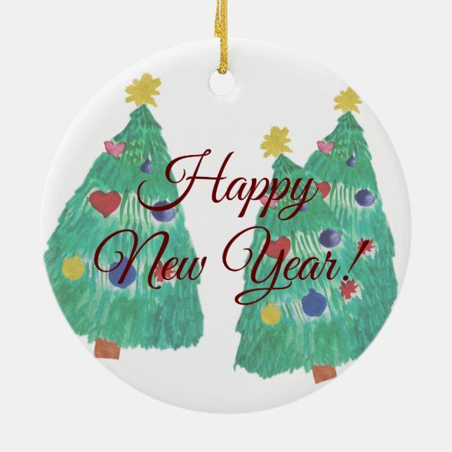 Décoration En Céramique Arborescence (Dos)